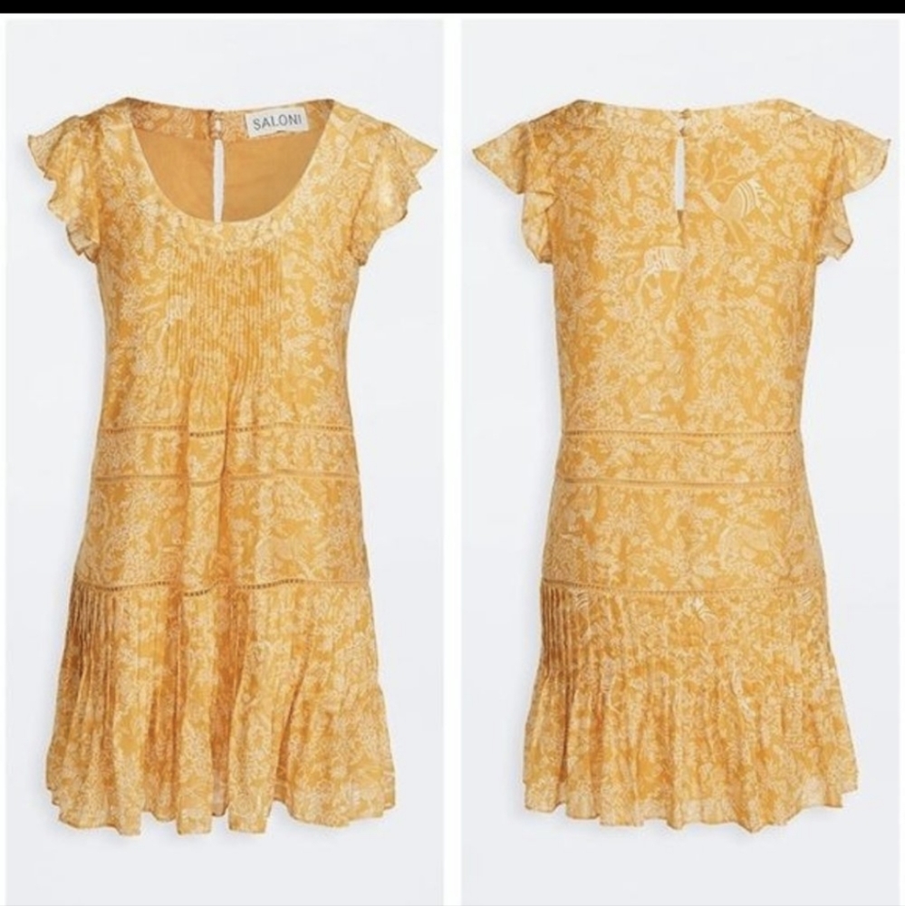 SALONI Maggie Yellow Dress